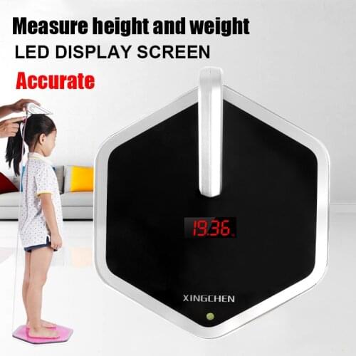 Portable Intelligent Height and Weight Scale Health Electronic Scale Body Scale Digital Human Weight Scales Floor Lcd Display
