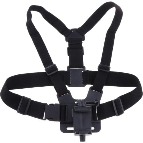 Adjustable Chest Body Harness Phone Clip Holder Mobile Phone Chest Mount Harness Strap Holder for iPhone for Huawei for Xiaomi
