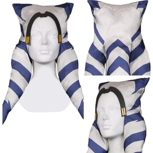 Ahsoka Tano Cosplay Hat Headgear Costume Accessories Halloween Carnival Suit