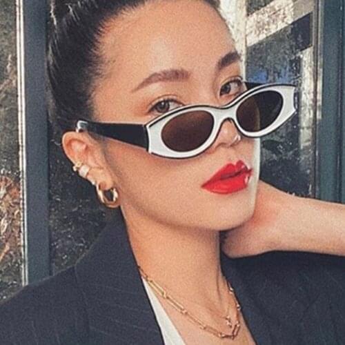 Fashion Retro Small Frame Cat Eye Sunglasses For Women 2020 Brand Travel Sun Glasses Men Driving Colorful Eyewear Shades UV400