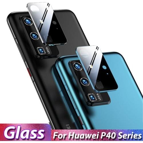 Titanium Alloy Camera Lens for huawei p40 pro ultra Protective Ring Cover Tempered Glass Screen Film Protector for huawei p40