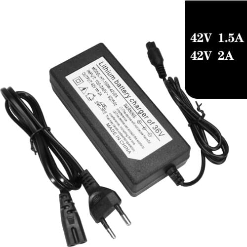 42V 2A 1.5A Smart Balance Wheel Charger Hover Board Power Battery Charger EU/US Plug Electric Drive Battery Adapter