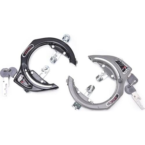 New grey Black Bike Lock General Bicycle Horseshoe Claws Anti-theft Lock Share Bike MTB Bicycle Locks