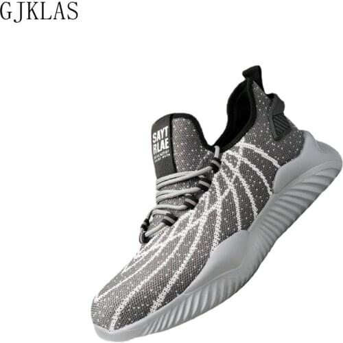 Protective Safety Shoes Steel Toe Work Boots Lightweight Anti-puncture Working Shoes Man Safety Boots Mesh Breathable Sneakers