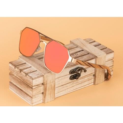 New BOBO BIRD Wood Sunglasses Polarized UV400 Fashion Women Glasses Summer Travel Great Gifts Top Brand Dropshipping