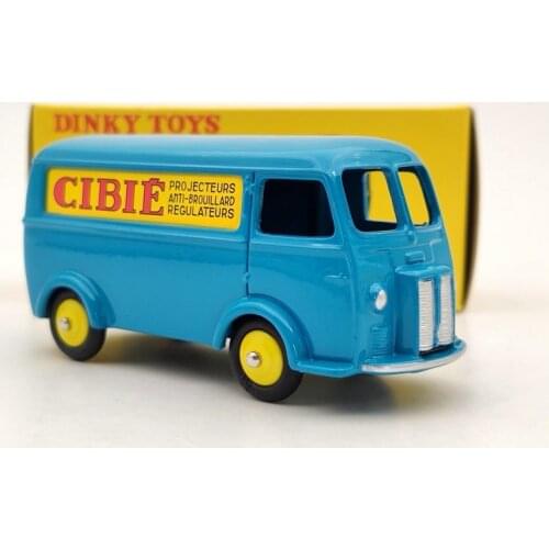 1/43 Atlas Dinky Toys 25BV For Fourgon Postal P~geot D.3.A Blue Diecast Models Auto Car Gift Collection