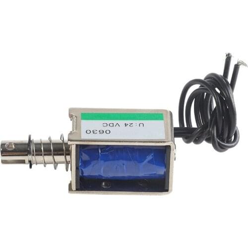 1pc solenoid 0630 small DC 12V 24V frame traction