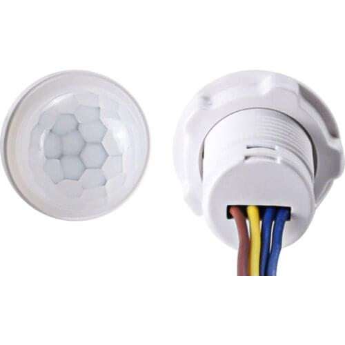 1pc Mini Cabinet LED Light Bulb Lighting Accessories PIR Motion Sensor Automatic Detection Switch For Hallway Warehouses