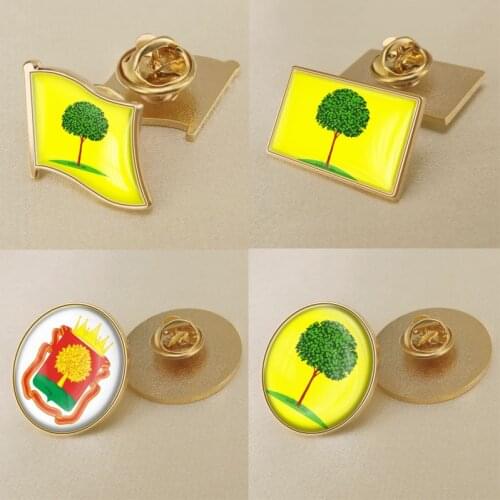 Coat of arms of Lipetsk Flag Lapel Pins/Broochs/Badges