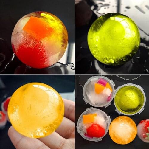 New 6CM Round Ball Ice Cube Mold Ice Cream Maker Silicone Ice Mould For Bar Tool