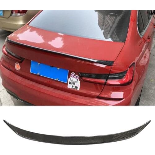 G20 G21 Carbon Fiber Car Rear Trunk Lip Spoiler Wing for BMW 3 Series G20 G21 2019 2020 2021 2022