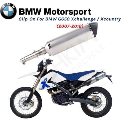 G650 Motorcycle Exhaust Muffler Escape Pipe Contact DB-Killer Slip-On For BMW G650S G650X G650 Xchallenge Xcountry 2007-2011