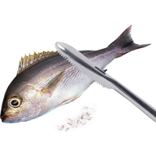 Cooking Tools Fish Cleaning Knife Skinner Fish Skin Scraper Stainless Steel Fish Scales Fishing Cleaning Remover Kitchen Gadget