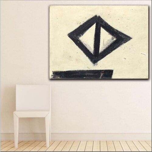 Large Size Printing franz kline untitled 95 Oil Painting Art Home Decor Living Room Modern Canvas Print Paintings No Framed