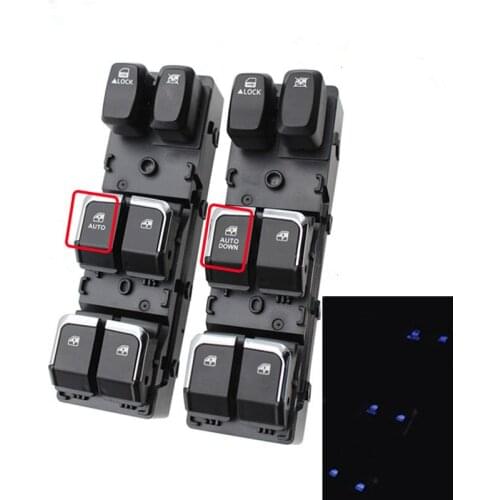 Left Driver Electric Power Window Master Control Switch Button For JAC S5 T6