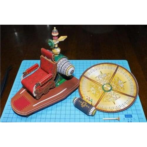 Film time machine ultra fine paper model kit High quality