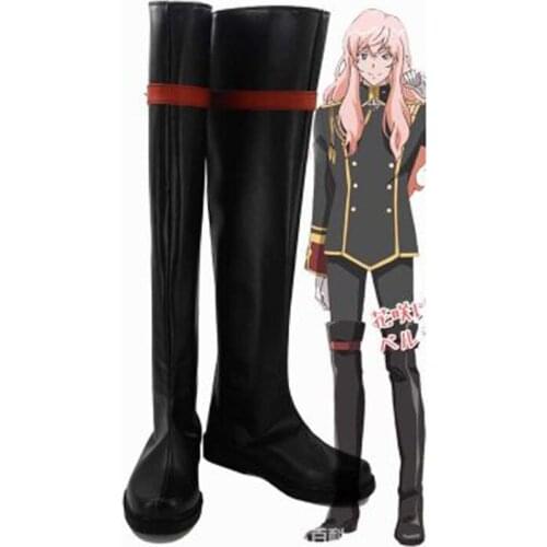 Cute High Earth Defense Club LOVE! Akoya Gero Cosplay Boots Shoes Anime Party Cosplay Boots Custom Made for Adult Men Shoes