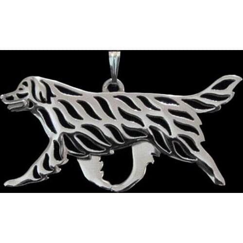 Fashion Alloy Pendants Womens Metal Leonberger Pendants