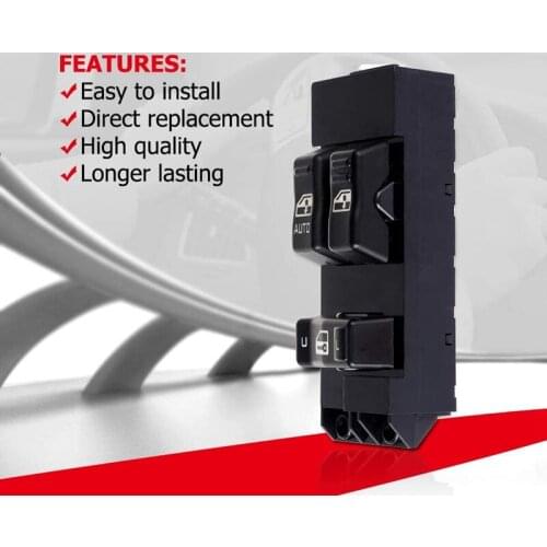 New Master Power Window Switch Driver Side Left LH for Chevrolet Silverado Sierra 2000-2002 15054161