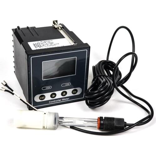 Online ph meter price glass electrode ph sensor for waste water treatment plant ph controller