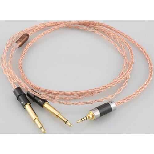 OCC Silver Plated HiFi Cable with 2.5mm Balanced Male for MEZE99 Classics 99neo NEO NOIR Headphone Compatible Astell&Kern AK240