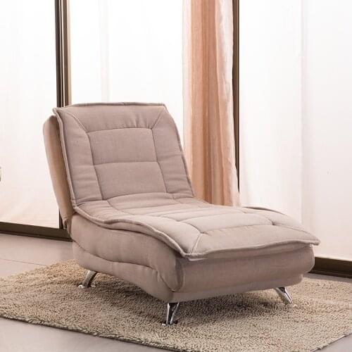 Modern Multifunctional Chaise Longue Single Recliner Lazy Sofa Bedroom Folding Lunch Break Chair Household Small Apartment Sofa