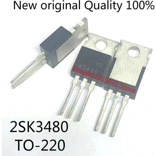 10PCS/LOT 2SK3480 K3480 TO-220 100V 50A New spot hot sale