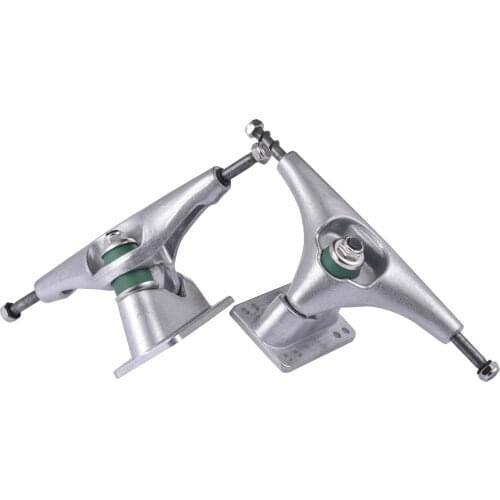 6.25 Inch Skateboard Bracket Base Silver Alloy Skateboard Trucks Surf Skateboard Trucks Steering Bracket Skateboard Accessories