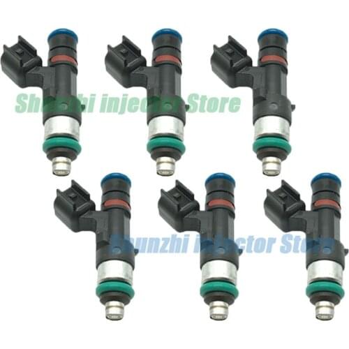 6pcs Fuel Injector Nozzle For Buick Enclave 3.6L V6 2007-2010 Saturn For GMC 12602223 0 280 158 154 0280158154