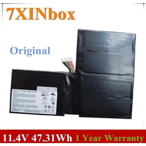 7XINbox 11.4V 4150mAh 47.31wh Original BTY-M6F Laptop Battery For MSI GS60 MS-16H2 2PL 6QE 2QE 2PE 2QC 2QD 6QC 6QC-257XCN