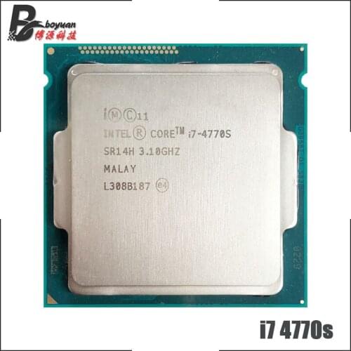 Intel Core i7-4770S i7 4770s 3.1 GHz Quad-Core Eight-Thread CPU Processor 8M 65W LGA 1150