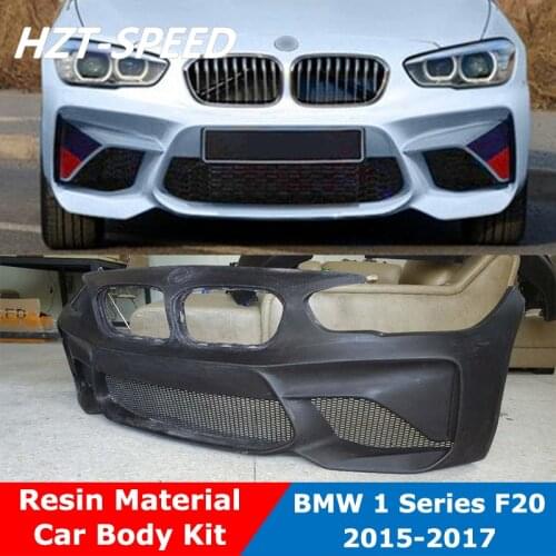 F20 Resin Unpainted Car Body Kit Front Bumper Rear Bumper For BMW 1 Series F20 Modify M2 Appearance 2015-2017