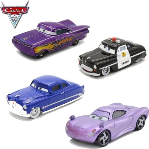 Disney Pixar Cars 3 Metal Diecast Car Toy Lightning McQueen Black Strom Jackson 1:55 Model Figures Kids Toys Birthday Gift