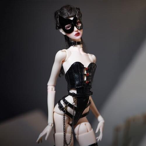 BJD Clothes Ker Girl 1/4 BJD Accessories Beautiful Girl Body Doll Dress For Slim Female Body Doll Tools House MSD Dress Popovy