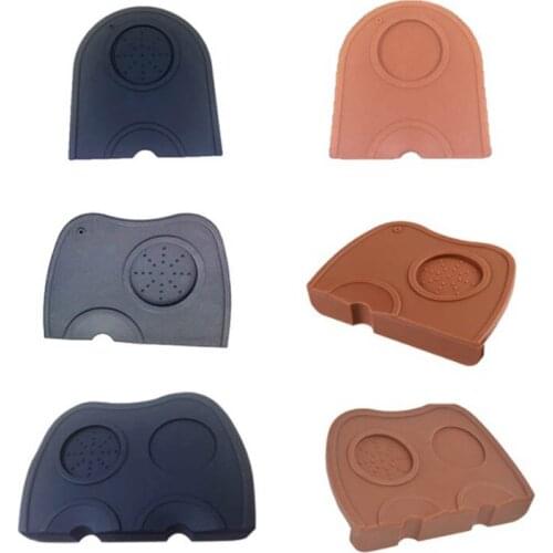 Silicone Espresso Coffee tamper Mat, tamper pad two size for choice