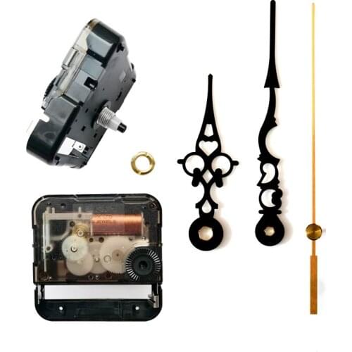 Silent Movement S 44704P Plastic Movement Sweep Clock Accessory With Hands 19# Quartz DIY clock Kits