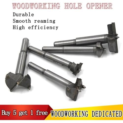 16mm-60mm Carbide Drill Bit Woodworking Automatic Centering Hole Saw Metal Crown Used for Grinding Woodworking tools Drill Bit