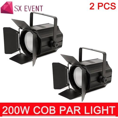 High power original led light source Studio 200w cob cold white warm white 2in1 par stage lighting