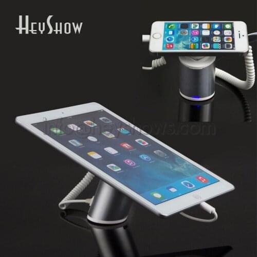 10PCS Chargeable Security Burglar Alarm System Display Stand Anti-theft Holder Bracket Rack For Mobile Phone/Tablat iPad Retail