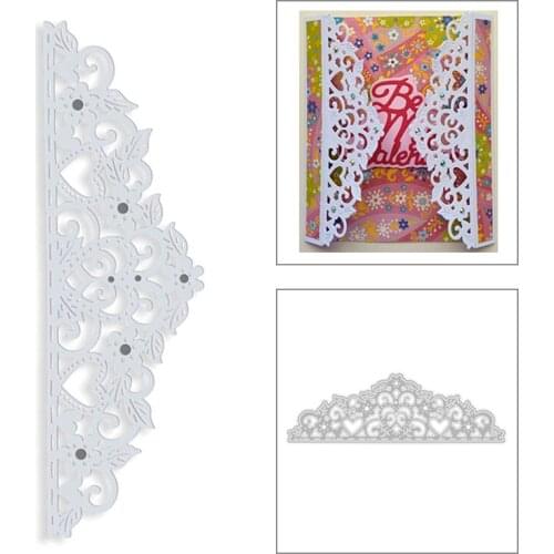 2020 New Banners Lace Metal Cutting Dies For Cut Paper Embossing Making Greeting Card Background Album DIY Scrapbooking No Stamp
