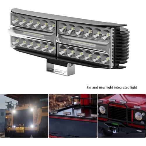 2021 Universal 24 LED Lamp Beads Car Work Light 65W 4x4 Bar Light For Offroad SUV ATV Tractor Boat Trucks Excavator Roof Light