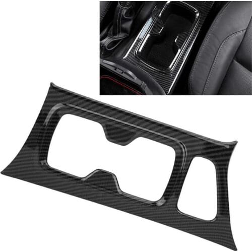 Car Interior Water Cup Holder Panel Cover Trim Fit for Nissan Navara Frontier NP300 2015 2016 2017 2018 2019