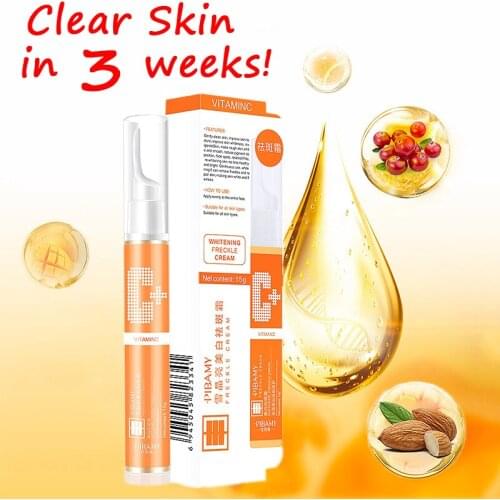 15ml Vitamin C Blemish Removal Gel Whitening Anti Freckle Cream Pen Effective Remove The Freckle Pigmented Melanin Spots