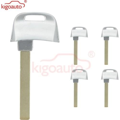 KIGOAUTO 5pcs for Audi SQ7 Q7 TT A4 A5 Emergency Key 2017 2018 Smart Key blade