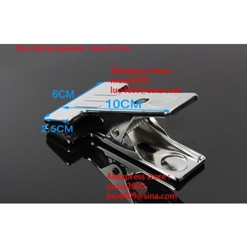 Table lamp metal Small large clip spring flexiable soft tube Mount base holder DIY plate board fixture Bedside lamp Spotlight