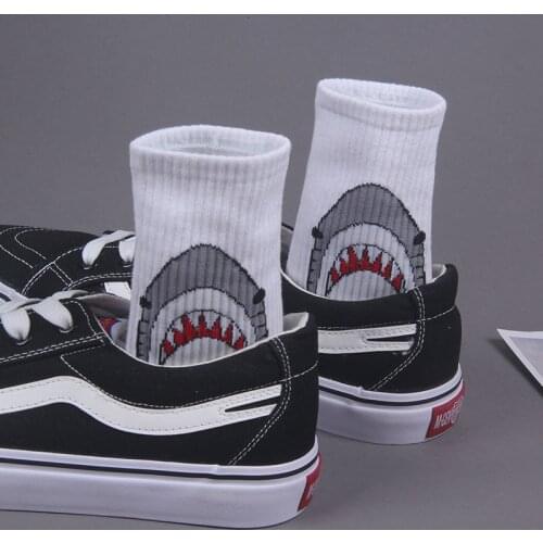 1 Pair Spring Summer High Quality Harajuku Chaussette Style Socks for Women Cotton Hip Hop Socks Funny Socks