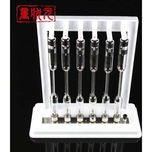 Spectral Tube Group 25107 Six Spectrum Tubes Hydrogen Strontium Hg Ne Ar Emission Spectroscop Atomic Physics Instrument