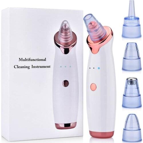 Microdermabrasion Vacuum Suction Blackhead Remover Facial Acne Removal Tools + Ultrasonic Skin Pore Cleaner Skin Care Machine 46