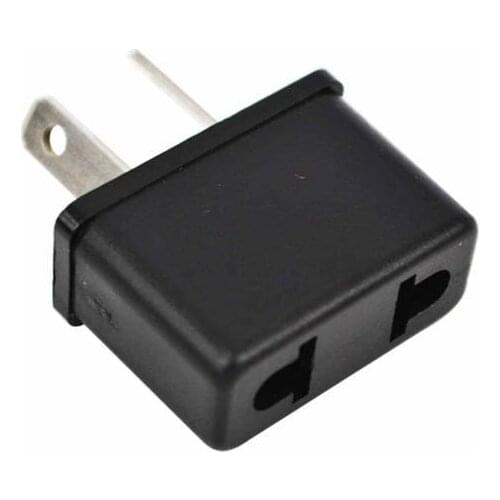 1 PC Universal US To EU Plug US To Euro Travel Wall AC Power Charger Outlet Adapter Converter Household Plugs Socket Converter