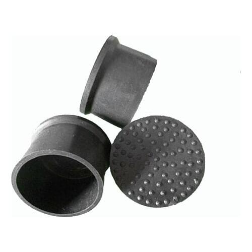 50mm round tube cap pad cover end protector,furniture wood desk floor scratch proof,OD 2inch PVC feet cover ending tube outer